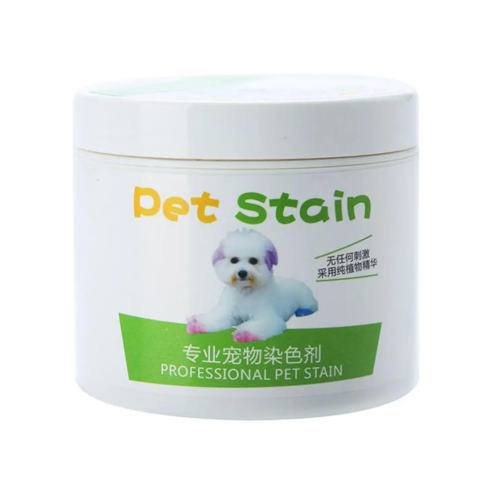 40% Vroče Prodajo!!! 100 ml Strokovni Pet Madeže Anti Alergijski Mačka Pes Barvanje Las Barvanje Smetane Agent