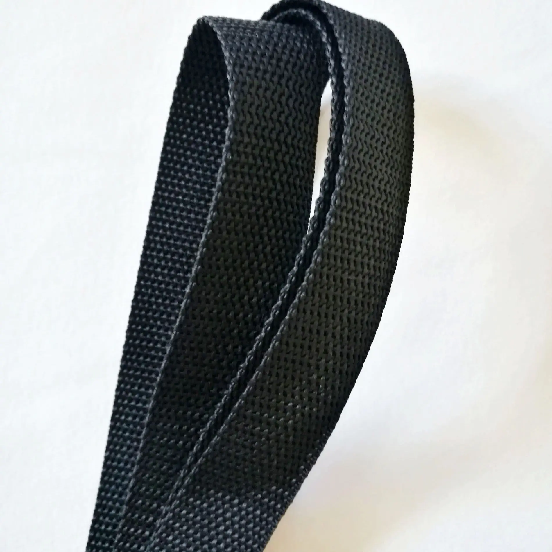 Črna, PP, lepilni jermeni za vrečko pakiranje hevay dajatve Poli Jermenov za Zunanjo DIY Orodja za Popravilo Šivalni material varnostnim pasom 2meters