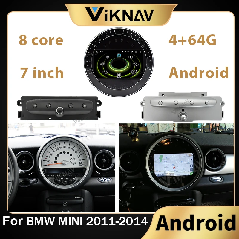 Android multimedijski predvajalnik, Avto Radio BMW Mini 2011-Avto GPS Navi Avto DVD Automotivo stereo sprejemnik Zaslon na dotik