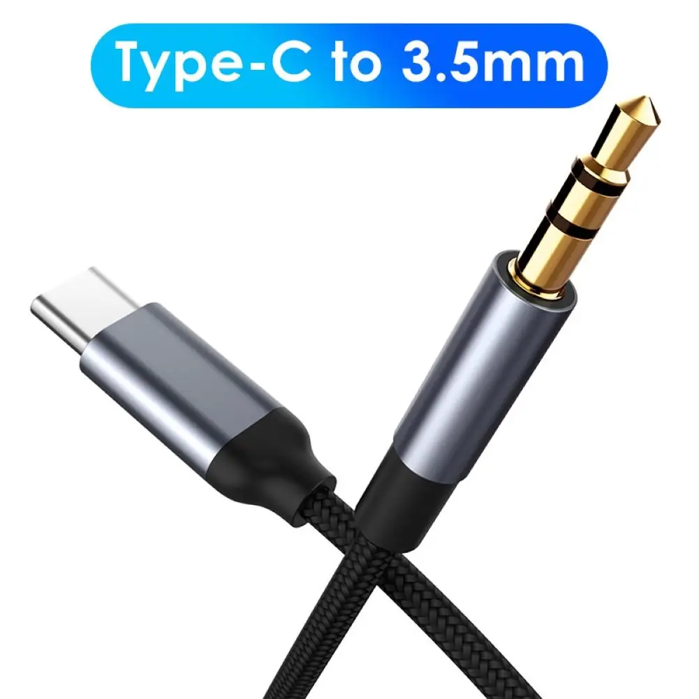 Tip C do 3.5 mm AUX avdio kabel USB C 3.5 jack mobilni telefon, slušalke računalnik car audio pomožne črte adapter