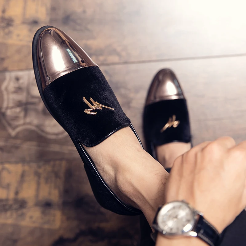 2021 Nove Luksuzne Moške Loafers Priložnostne Usnjeni Čevlji za Moške Poslovne Stranke Poročni Čevlji na Prostem Svetlobo Moški Obutev Plus Velikost