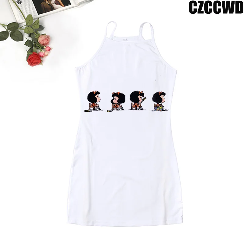 Moda Poletne Obleke 2021vestidos Mafalda Natisnjeni Y2k Obleko Seksi Slim Žensko Obleko Bodycon Obleka Ženske Vrouw Jurk