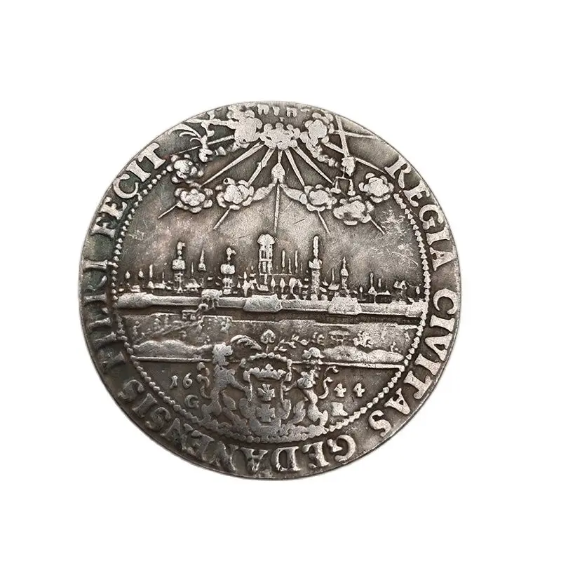 Poljska 1644 Kralj Spominski Kovanec Zbirka Značko Spominkov Doma Dekoracijo Obrti Namizje Okraski, Darila