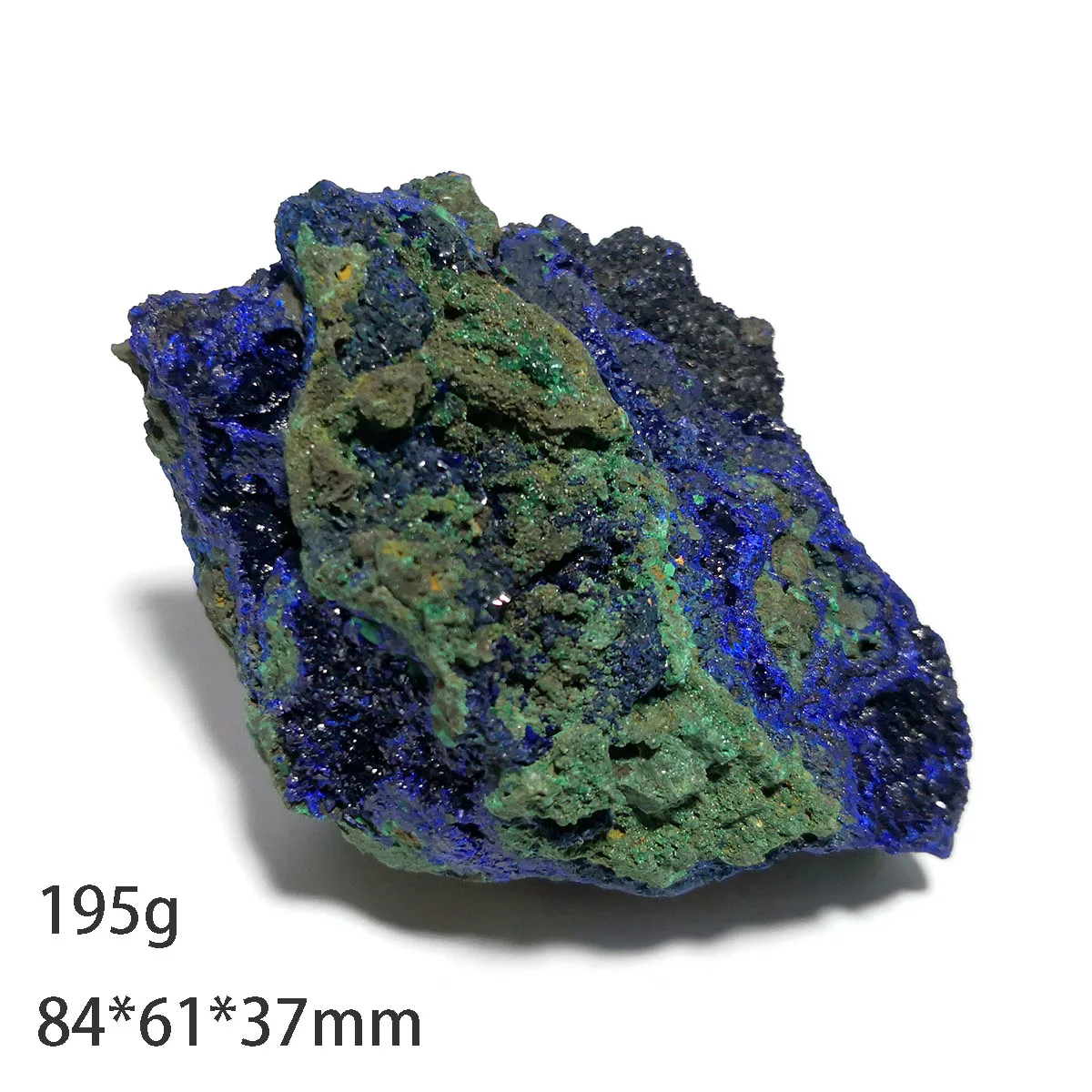 195 g A1-5 Naravnega Kamna Malahit Azurite Mineralnih Kristalov Vzorcu Okraski Darilo Zbirka iz Anhui Province, Kitajska
