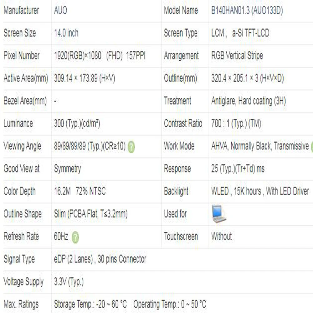 Za Lenovo S3 Joga 14 S5 Joga 15 LCD-Zaslon na Dotik Skupščine 14.0