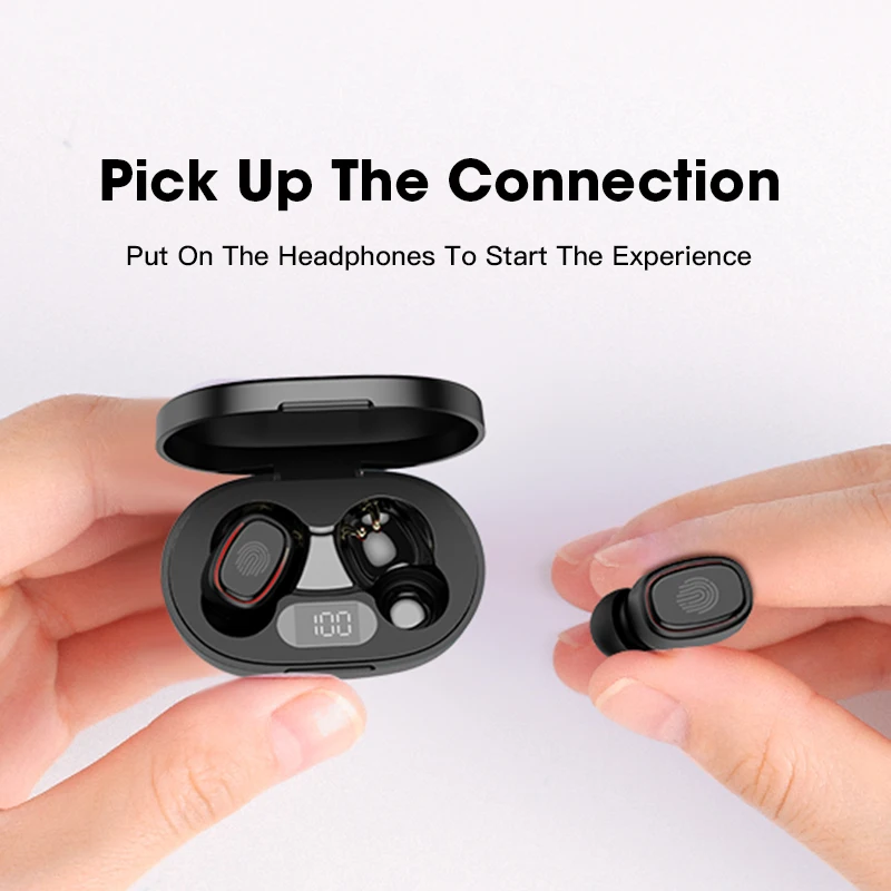 TWS Bluetooth 5.0 Slušalke Za Xiaomi Mikrofon LED Zaslon Brezžične Stereo Čepkov Slušalke IPX7 šumov Slušalke