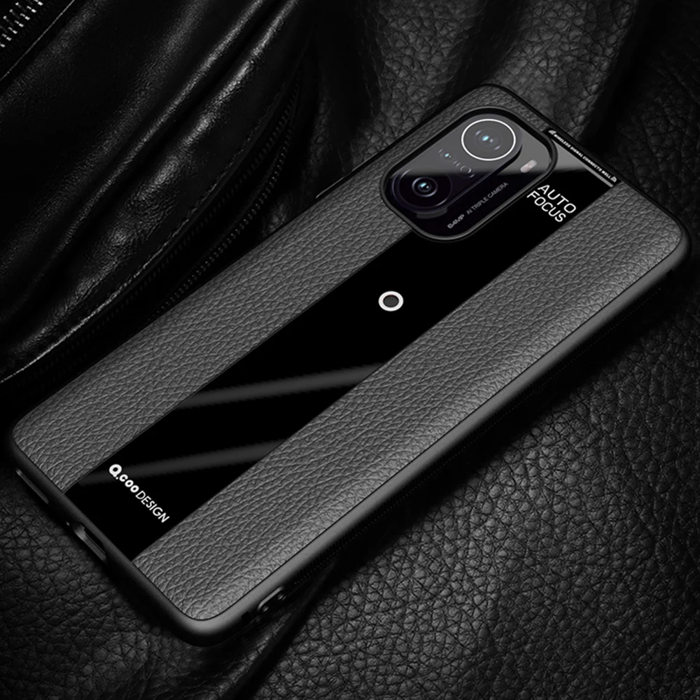POCO F3 Luksuzni Ogljikovih Vlaken Silikonski Primeru Telefon Za Xiaomi Redmi K40 Pro Ultra-tanek Non-slip zaščitni Pokrov Coque Za K40 Pro+