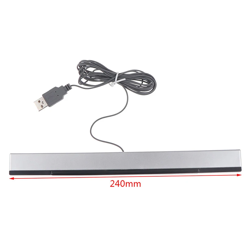Igra pribor Wii Senzor Bar Žično Sprejemniki IR Signala Ray, USB Plug Zamenjava za Nitendo WiFi, kabel receiverRemote