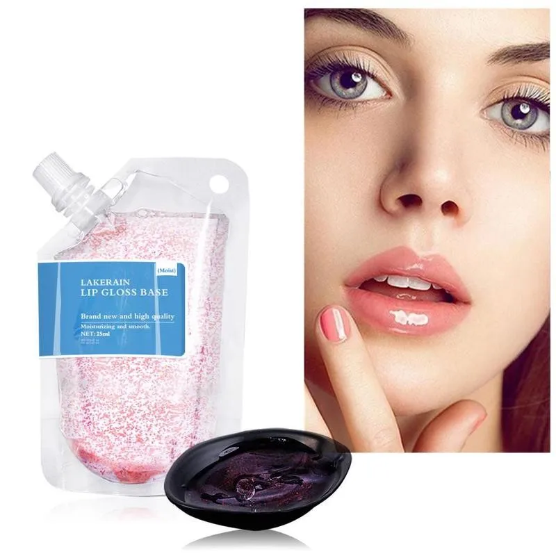 Lip Gloss Bazno Olje Gel Diy Ročno Ustnice Glaze Osnovni Material Ogledalo Mat Lipgloss Vlažilne Tanke Lip Gloss Lipglaze Bazno Olje