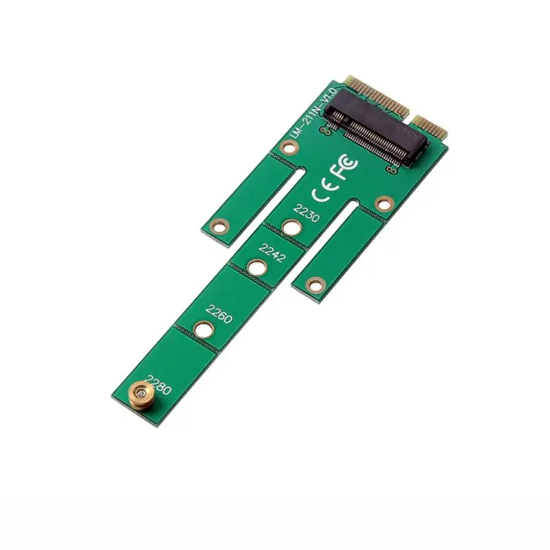 M. 2 B Tipka SSD Za MSATA MINI PCIE Adapter Pretvornik Kartico Za NGFF 22x30mm 22x42mm 22x60mm 22x80 SSD Računalnik Spirale in Priključki
