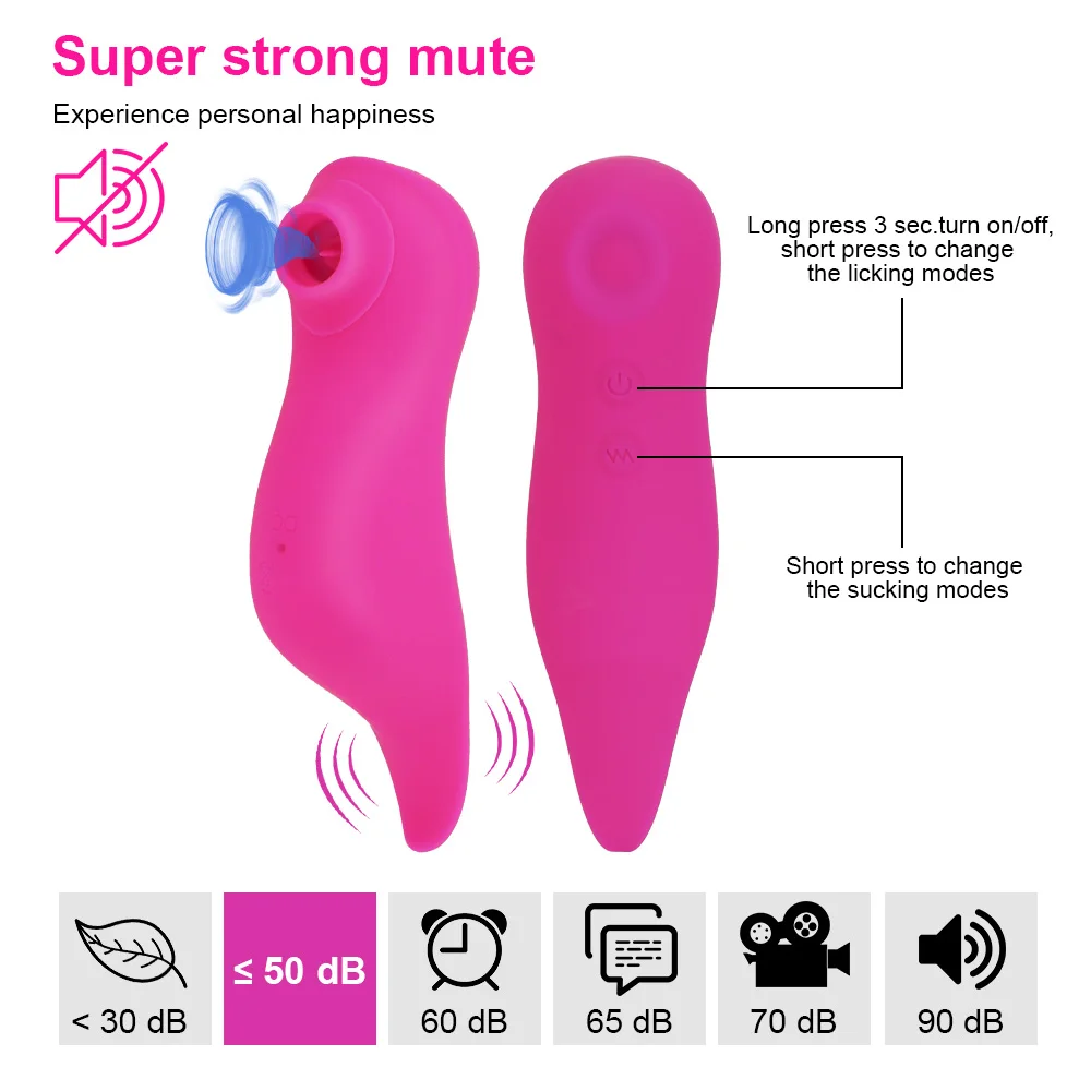 OLO Klitorisa Sesanju Vibrator Jezika Ustni Lizanje Vibrator Nastavek za Stimulacijo Sex Igrače za Ženske 10 Načini 2 v 1 G-spot Massager