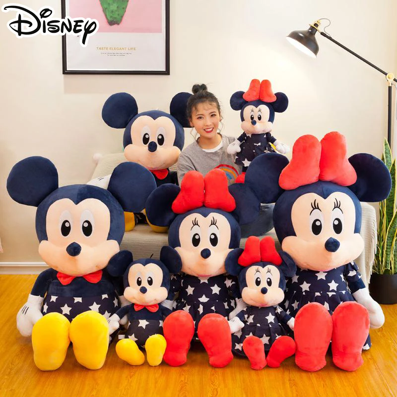 Disney Mickey Miške Minnie Plišastih Lutke Plišaste Igrače Spalno Blazino Otroka, Rojstni dan, Poroka, Otroci, Otroci Valentinovo Darilo