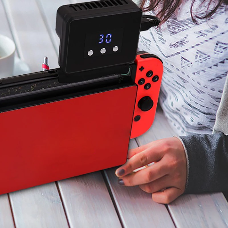 Prenosni Anti-skid Dustproof avtomat Temperatura Hladilnika Radiator Gostiteljice Izpušnih Radiator Igra Artefakt Za Nintendo Stikalo