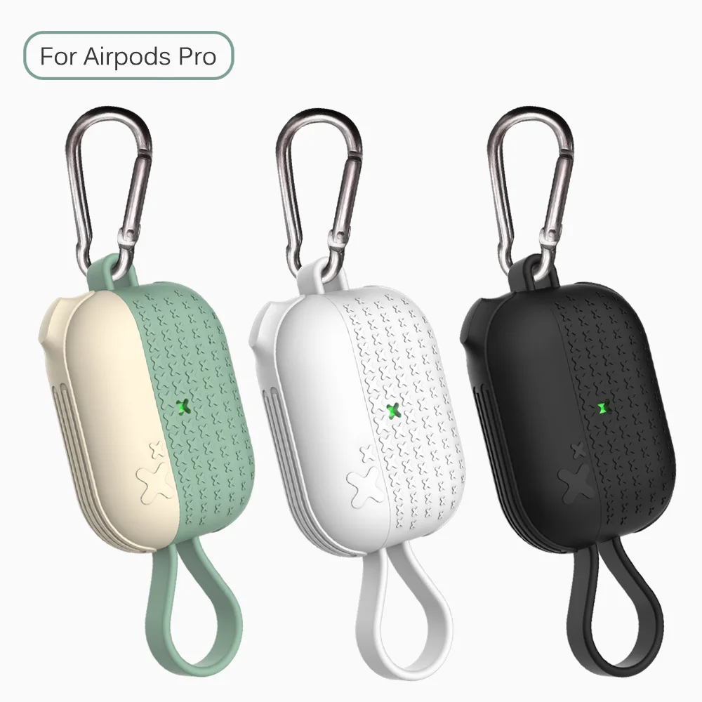 Silikonski Pokrov Primeru Za apple Airpods Pro Primeru nalepke Bluetooth Primeru za airpod 3 Za Letalski Stroki Pro Slušalke Pribor kože