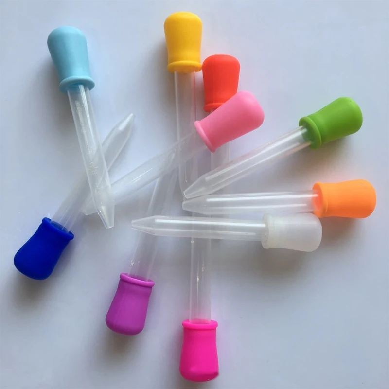 10 Kos 5ml Plastičnih Stisnite Prenos Pipete Kapalko za Silikonsko Plesni UV Epoksi Smolo DIY Obrti, Izdelava Nakita