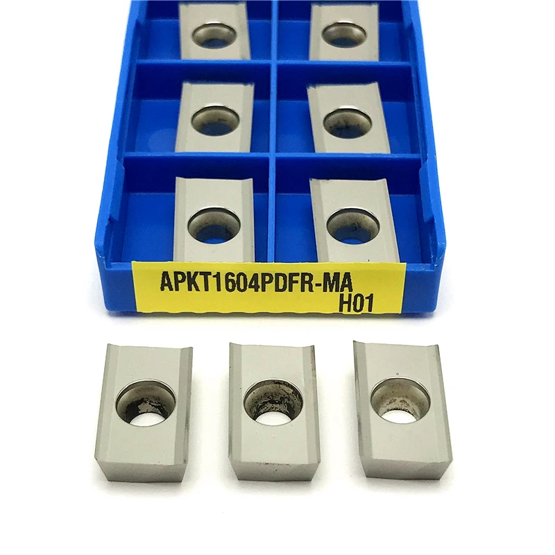 APKT1604 MA H01 Rezkanje indeksiranih orodja visoko kakovostnega Aluminija vstavi CNC Rezalno orodje APKT 1604 lesa stružni