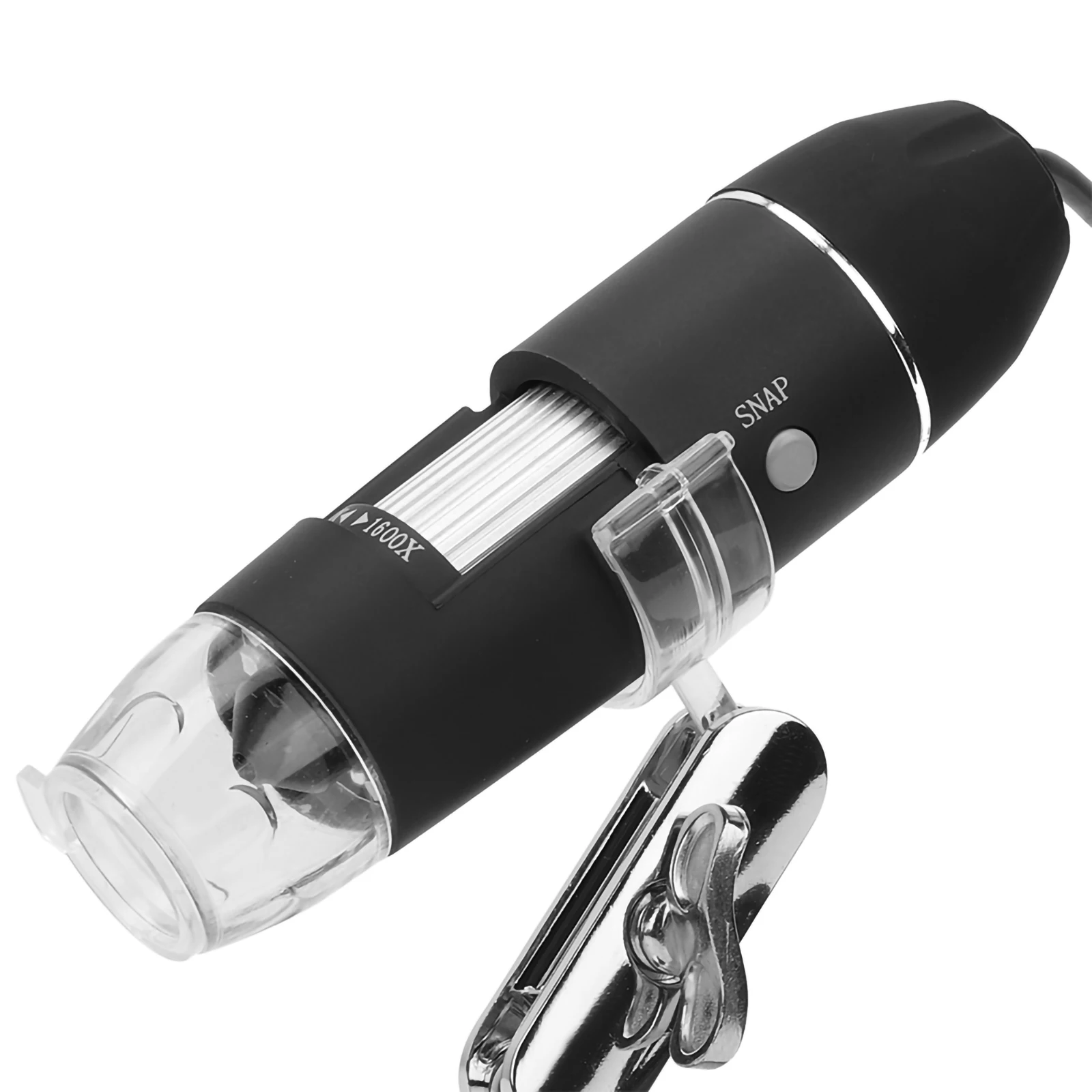 S4T-30W-D 1600X USB Zoom 8 LED Digitalni Mikroskop Lupo Endoskop Kamera Video w/Stojalo