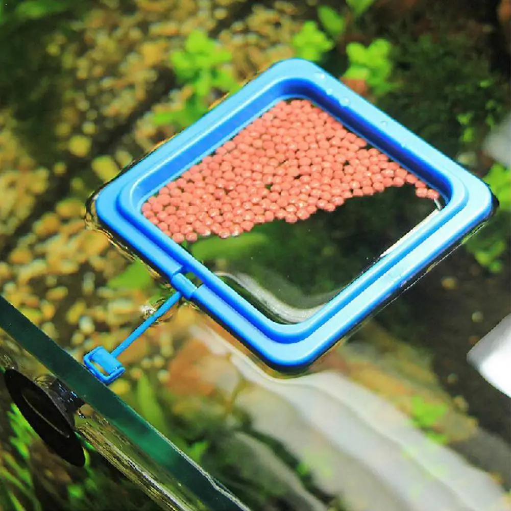 Ish Hranjenje Aquarium Fish Tank Obroč Napajalni Postaji 1pcs Hrane Rastlinskega Hranjenje Vode, Ribe Obroč Akvarij Krog Vzgon Floatin I2H6