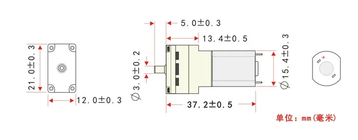DC 3V Mini 030-Motor Mikro Črpalka Zrak Pritiska DC 3.0 V Kisika Črpalka za Sphygmomanometer Akvarij