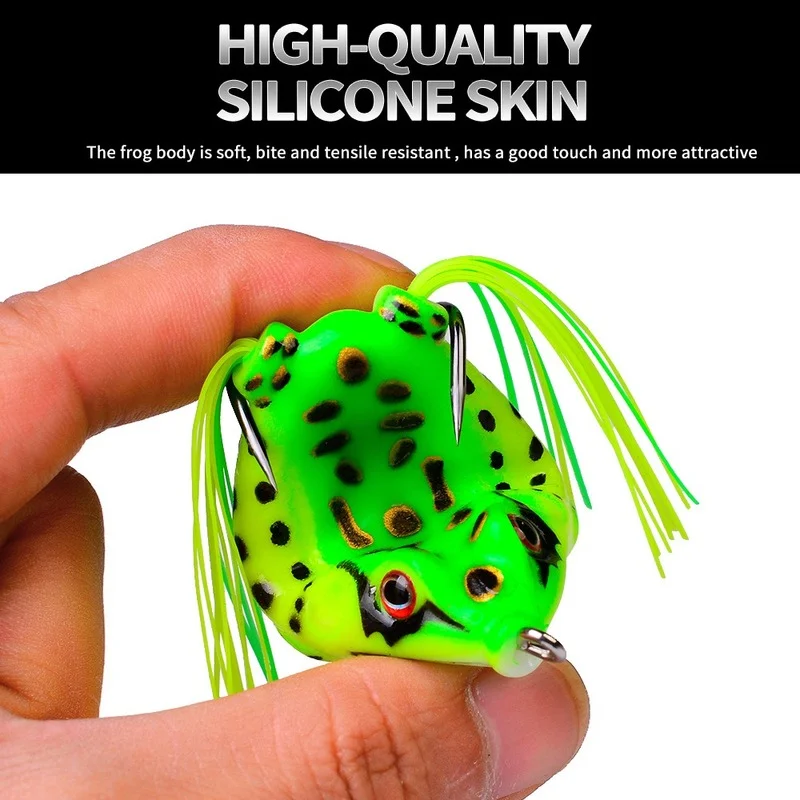 Žaba Umetno 3D Oči Žaba Vaba 1 Kos 13G/ali za 17,5 G Žabe Vab Mehka Cev Vabe Plastičnih Ribolov Vaba z Ribolov Trnkov Žaba Lure