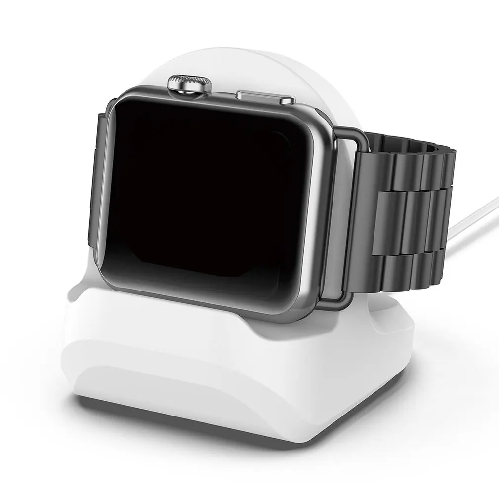 Silikonski Polnjenje Stojalo Držalo Dock Postajo za Apple Gledati Serije 1/2/3 Kabel Polnilnika Za iWatch