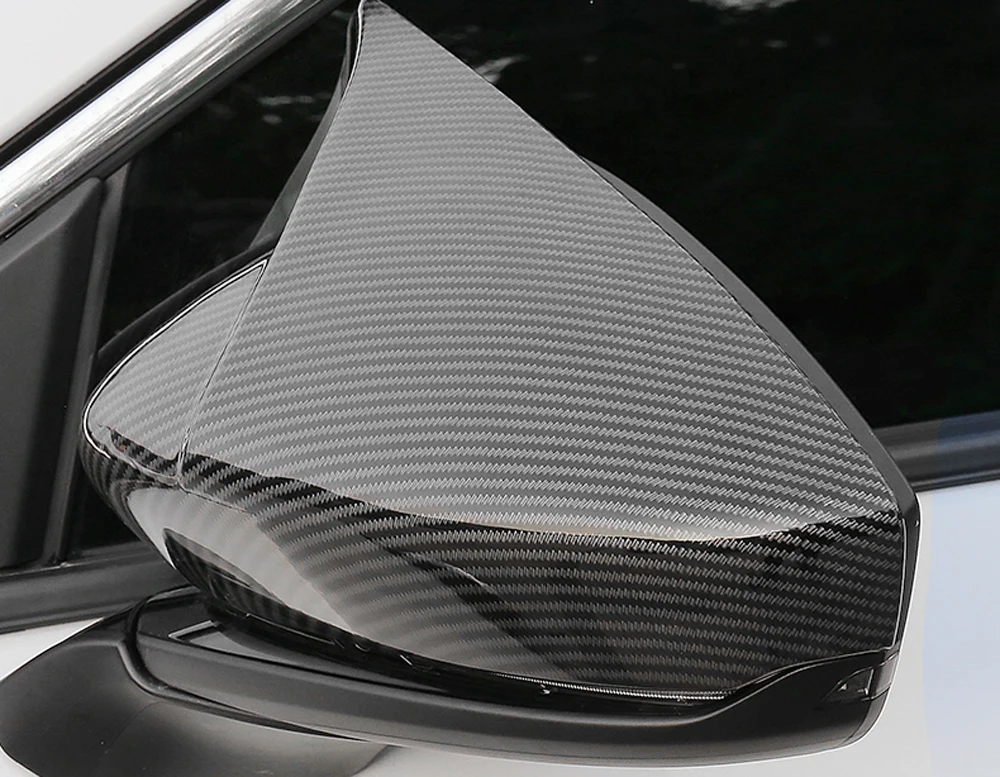 Primerni za Mazda CX-30 CX30 2019 2020 Avto Dodatki ABS Black Pogled od Zadaj Stranska Vrata Ogledalo Nalepke Kritje Trim 2pcs