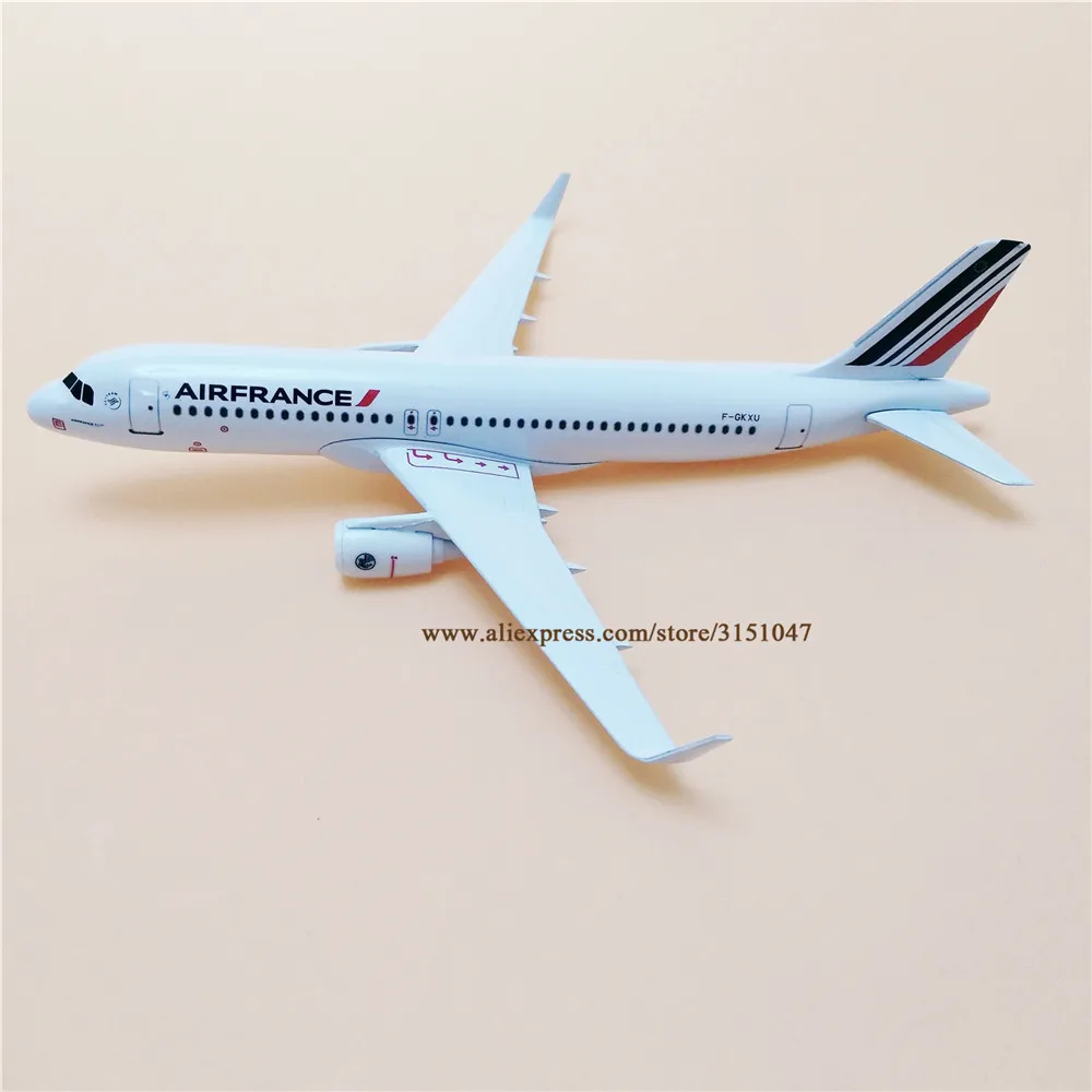 20 cm Air France Airlines Airbus A320 Airways Letalo Model Letalo Zlitine Kovin Zrakoplova Diecast Igrača Otroci Darilo