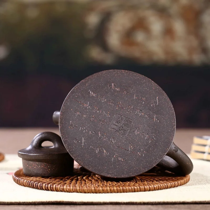 Priporočljivo močno pesek G. Wang na gourd zajemalko poseben čaj lonec ročno izdelana darila po meri taobao čajnik šatulji