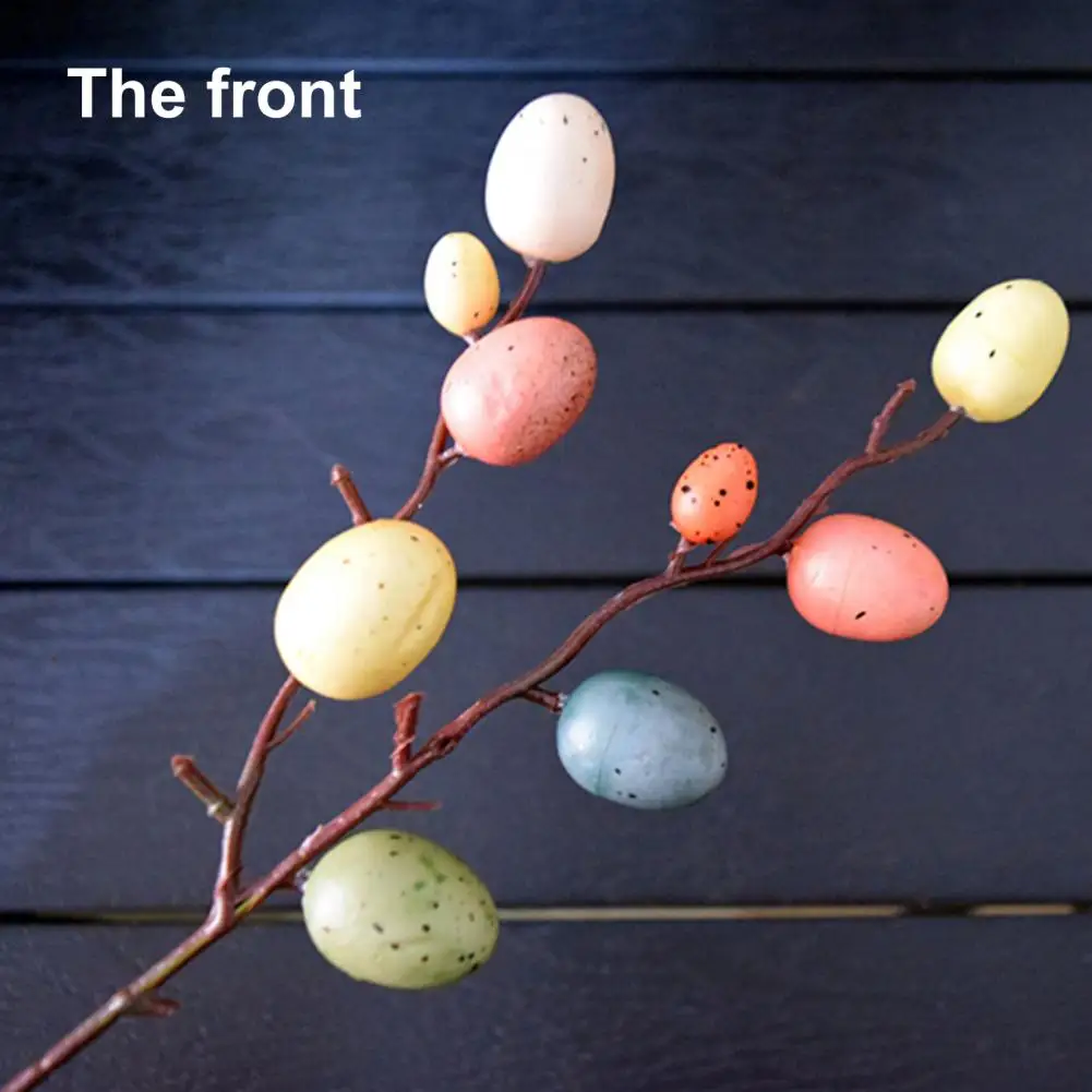 Velikonočno Jajce Drevo Decor Ustvarjalno Vejo Z Barvanje Jajc Spring Party Supplies Dekoracijo Doma Okraski velikonočni okraski