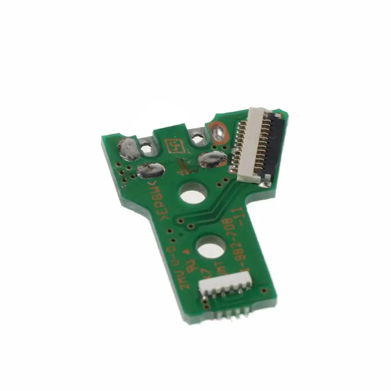 Zamenjajte Polnjenje prek kabla USB Vrata Odbor Za JDS-055 PS4 Krmilnik Z 12Pin Flex Kabel Q81E