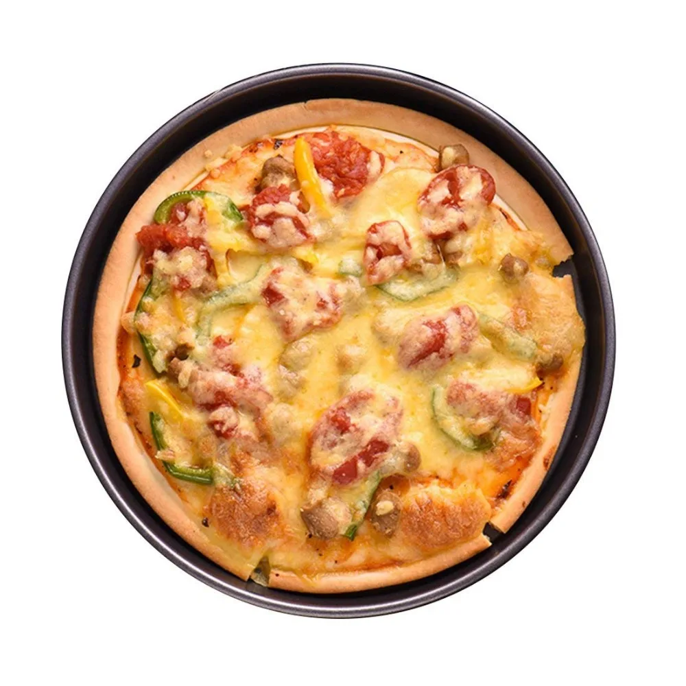 Pizza Pizza Kamen za Peko Plesni Krog Deep Dish Pizza Pan Pladenj Ploščo Non-stick Plesni Peko Orodje za Peko Plesni Pan Vzorec
