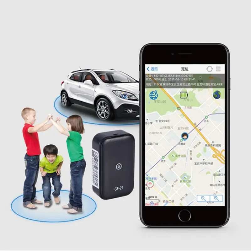 Mini GPS v Realnem Času Avto Tracker Anti-Izgubljeno Napravo Glasovni Nadzor Snemanja Lokator Visoke ločljivosti Mikrofon WIFI+£+GPS Pos