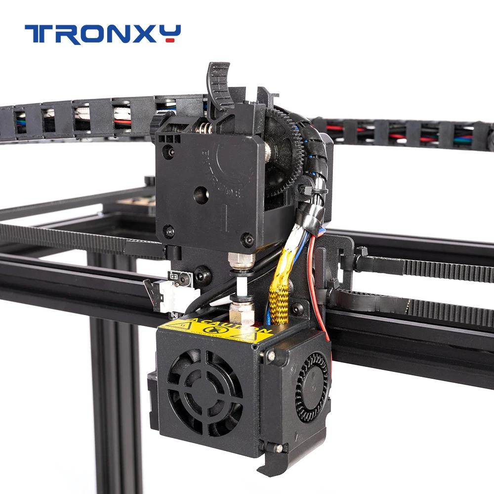 Tronxy X5SA s Samodejnim leveler neposredno Iztiskanje posodobitev komplet tiskanja Upogljiv Material TPU Tiho vodnik železniškega škripec 3D Tiskalnik deli