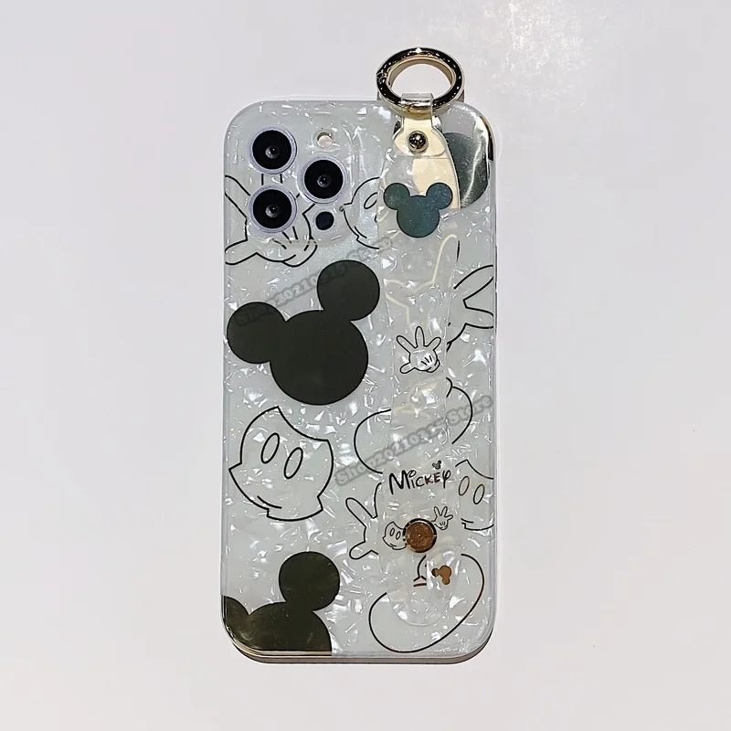 Disney Mickey Minnie Telefon Primerih za IPhone 7 8 Plus X XS Max XR 11 Pro Max 12 Pro Max Manšeta Telefon Zadnji Pokrov Školjke, Risanka