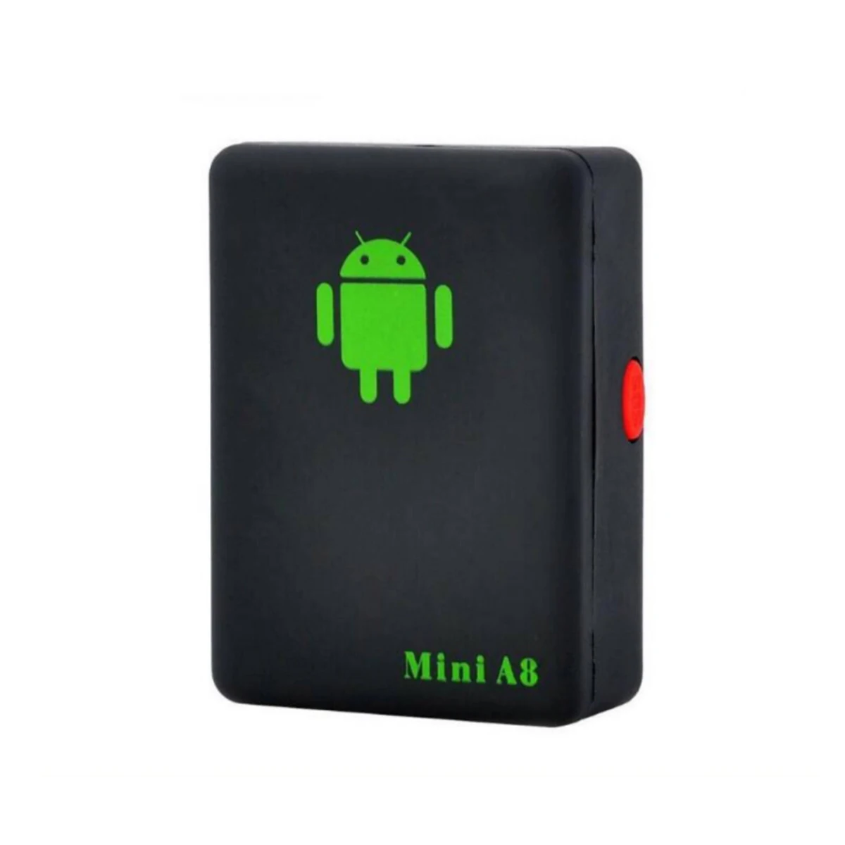 Poklic A8 Mini Spy Bug Soba Daljinsko Glasovni Nadzor GSM Poslušanje Polje Napravo Reža za kartico Sim Stabilno Pripravljenosti 15Days GPS Lokator,