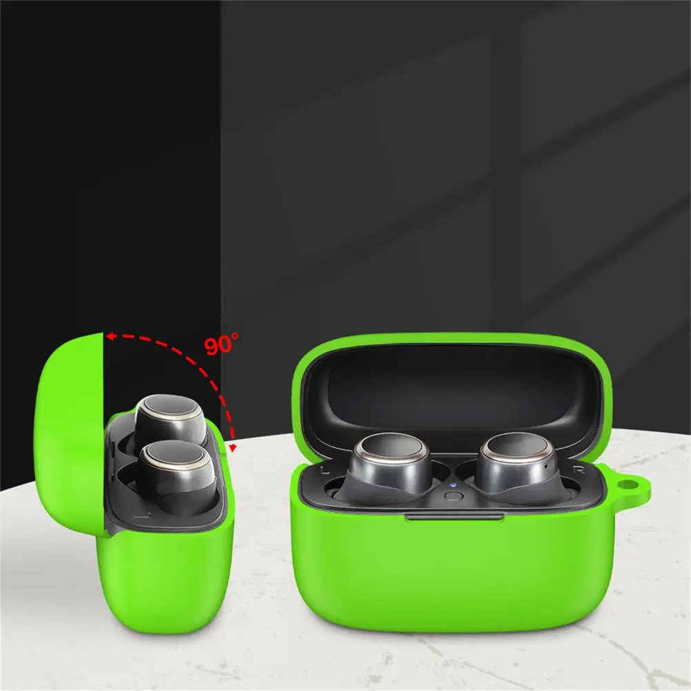 Slušalke Primeru Za JBL Živo 300 Brezžični Športne Slušalke Silikonska Zaščitna torbica Pokrov Z Anti-Izgubil Kavljem Prenosni Primerih
