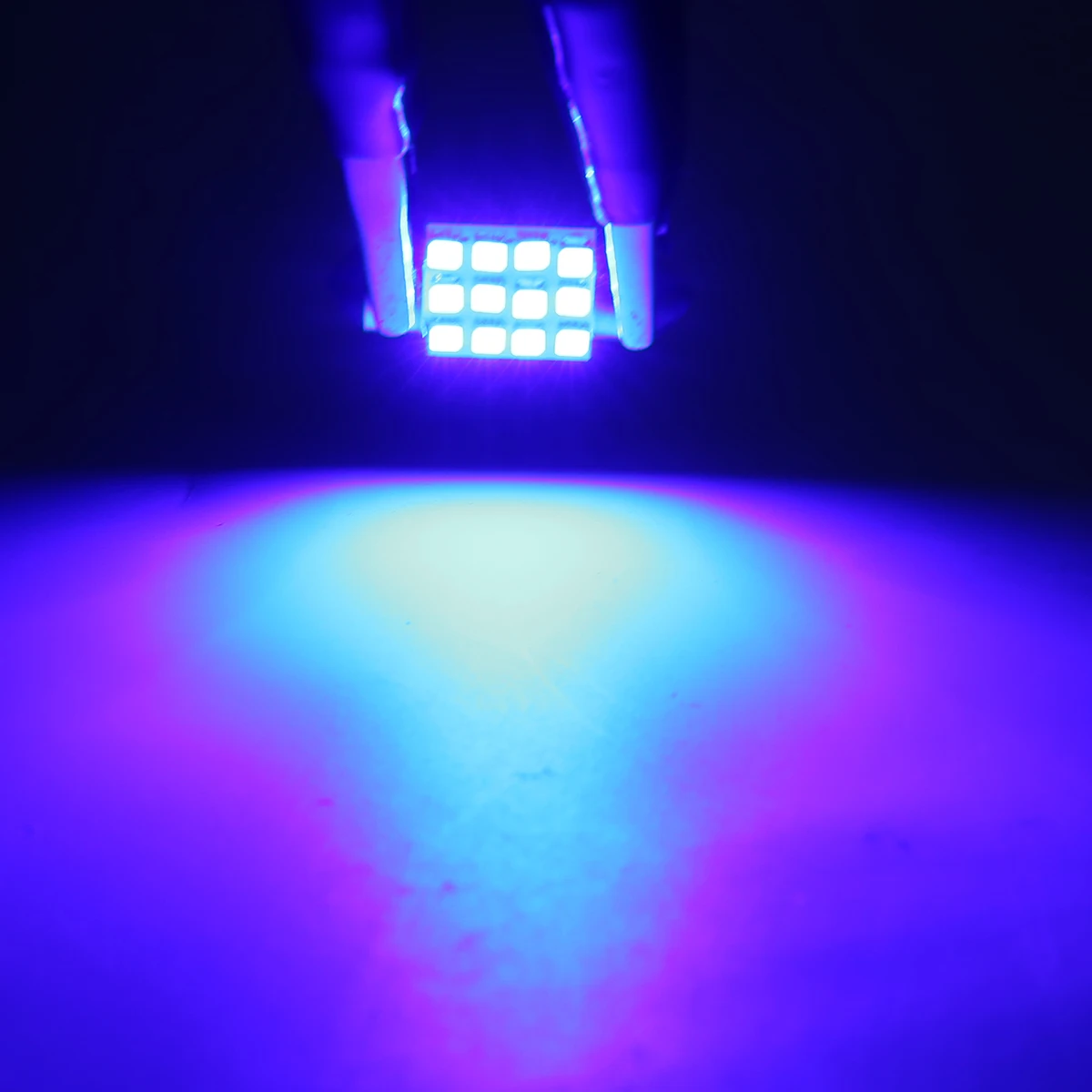11Pcs Super Svetlo Modra LED T-10 31mm Avto Festoon Notranjost Kupole Zemljevidu Oznako Light Sijalka Komplet Za Auto Trunk Kombinacija Luči