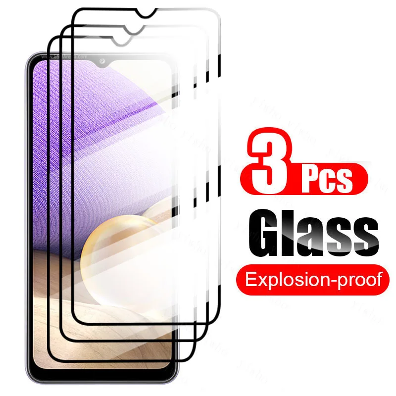 6in1, Kaljeno Steklo za Samsung Galaxy A32 5G A52 A72 A51 Fotoaparat Screen Protector for Samsung Note 10 Lite S21 Plus S20FE Stekla