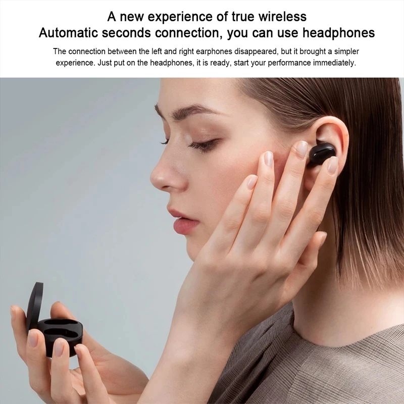 Xiaomi Redmi Airdots S 2 Čepkov osnovne Globalni Različici 5.0 TWS Brezžične Bluetooth Slušalke Mi Stavko Čepkov Slušalke AI Nadzor