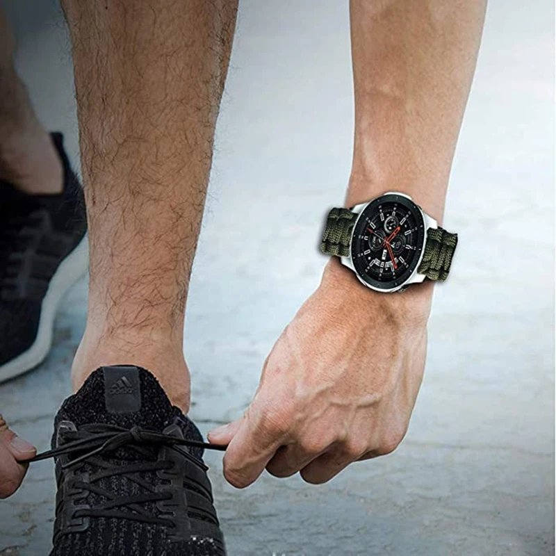 22 mm 20 mm Najlon Watch Trak Za Huawei Watch 3 pro GT 2 Pro 46mm 42mm Band Za Samsung Galaxy Watch 3 45mm 41mm Aktivna 2 40 mm 44
