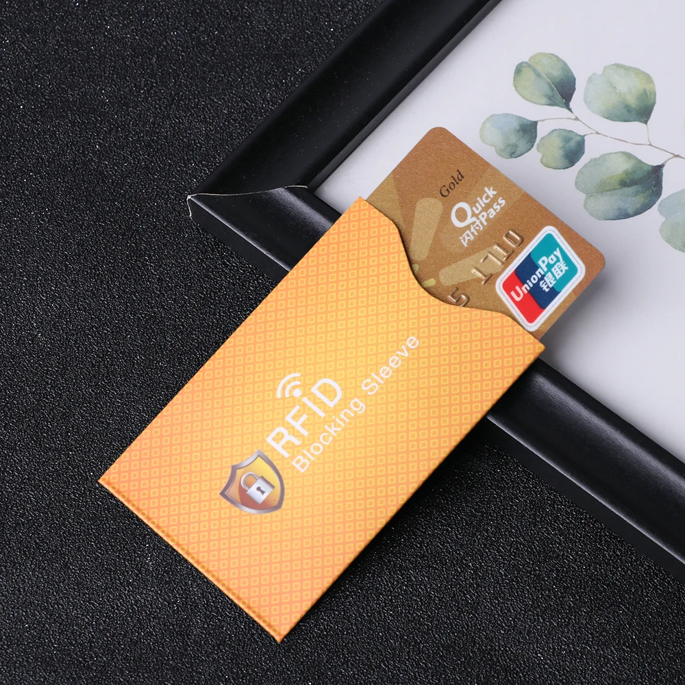 5Pcs Proti Kraji za RFID Kreditne Kartice Zaščitnik Blokiranje Kartice Rokav Kože Primeru Zajema Zaščito Banka Kartico Primeru
