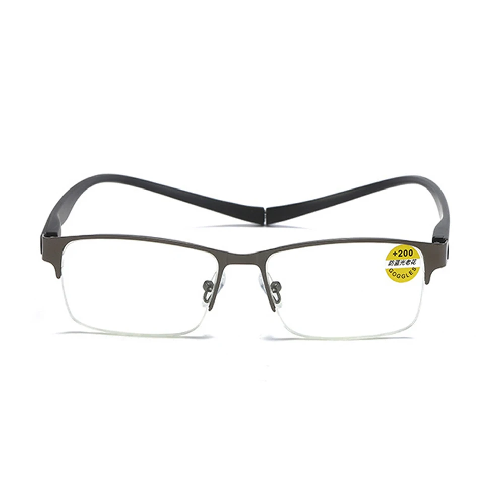 Magnetni Obravnavi Očala Moški Ženske Prenosni Visi Vratu Očala Modre Svetlobe Blokiranje Moda Kvadratnih Očala Presbyopic 2021