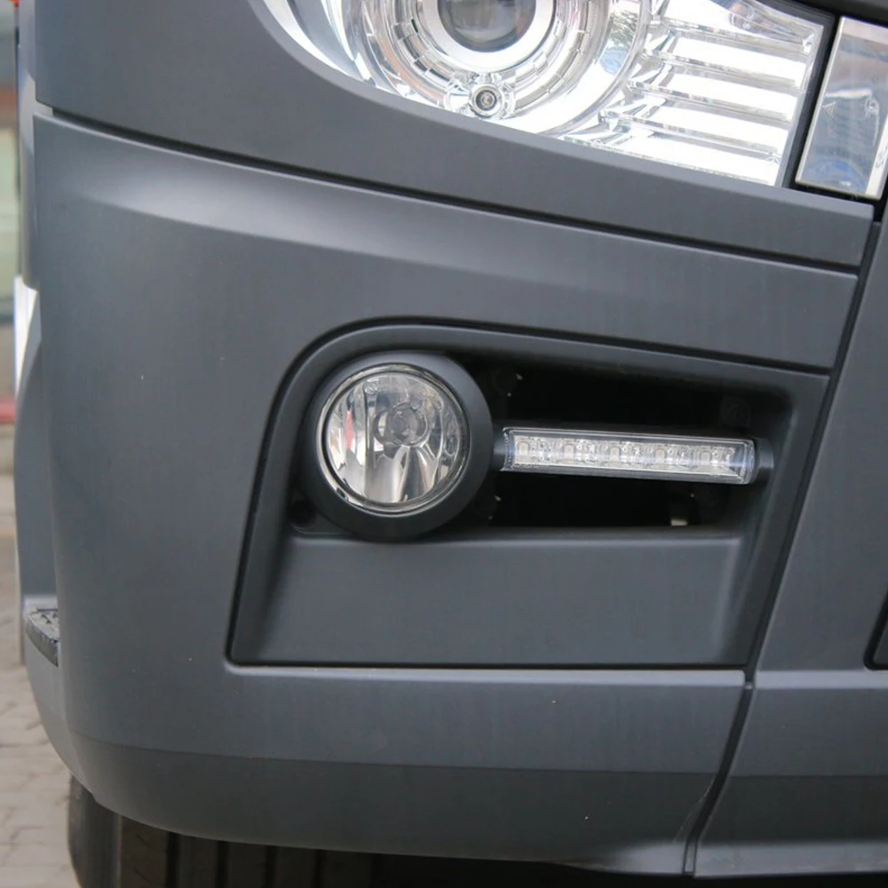 24V Bela LED Dnevnih Luči Za Mercedes Benz Actros MP4 Tovornjak Priklopnika Signalna luč Desno Levo 9608201056 9608200956