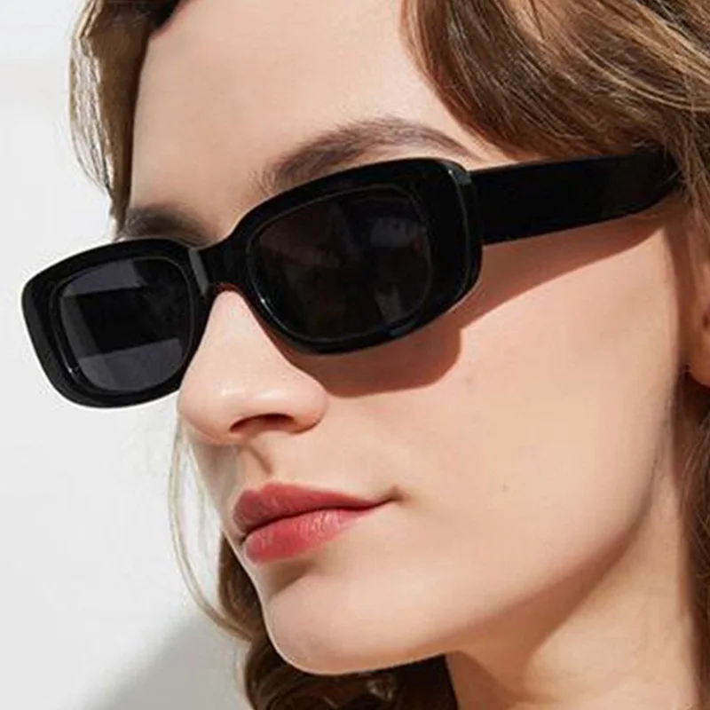 Klasičen Retro Kvadratnih sončna Očala Ženske blagovne Znamke Letnik Potovanja Majhen Pravokotnik sončna Očala Za Ženski luksuzni odtenki očala