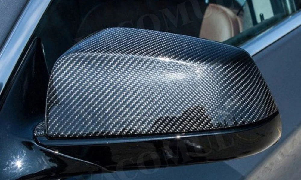 Strani Krilo Rearview Mirror Kritje Skp 6 series Ogljikovih Vlaken Zamenjava Ogledalo Zajema Pokrovi za BMW F06 F12 F13 - 2017
