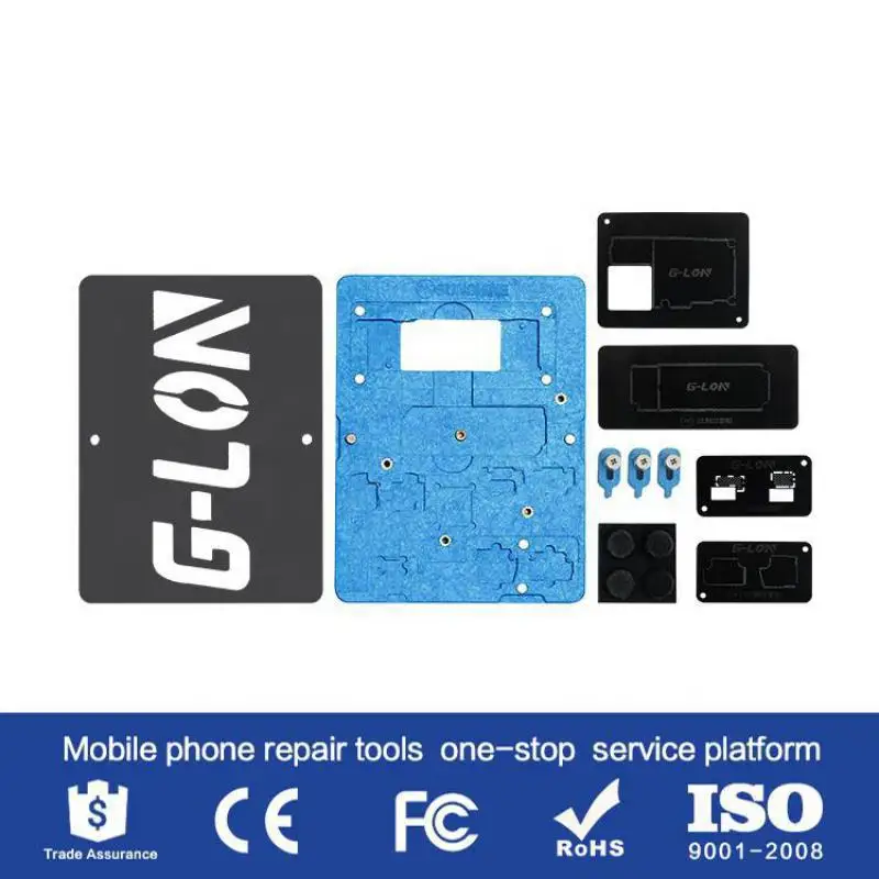 SUNSHINE &G-LON SS-601N Za iphone 11/11 Pro/11 Max Pro Series Motherboard/Logicboard Tinning Stalnica Set