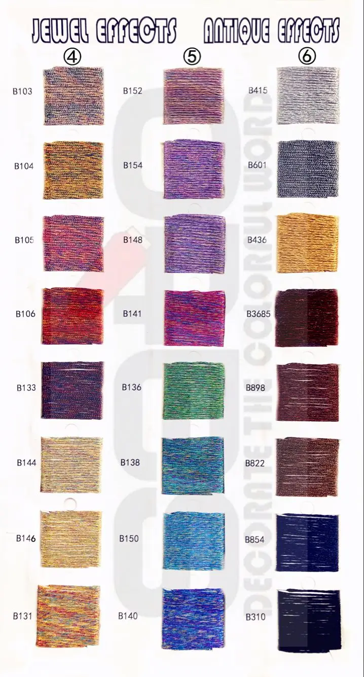 100colors izberite Kovinski Navzkrižno Šiv Nit Svetlečim Učinkom Vezenje Niti DIY Dekor Ročno Pletenje Obrti Nitka