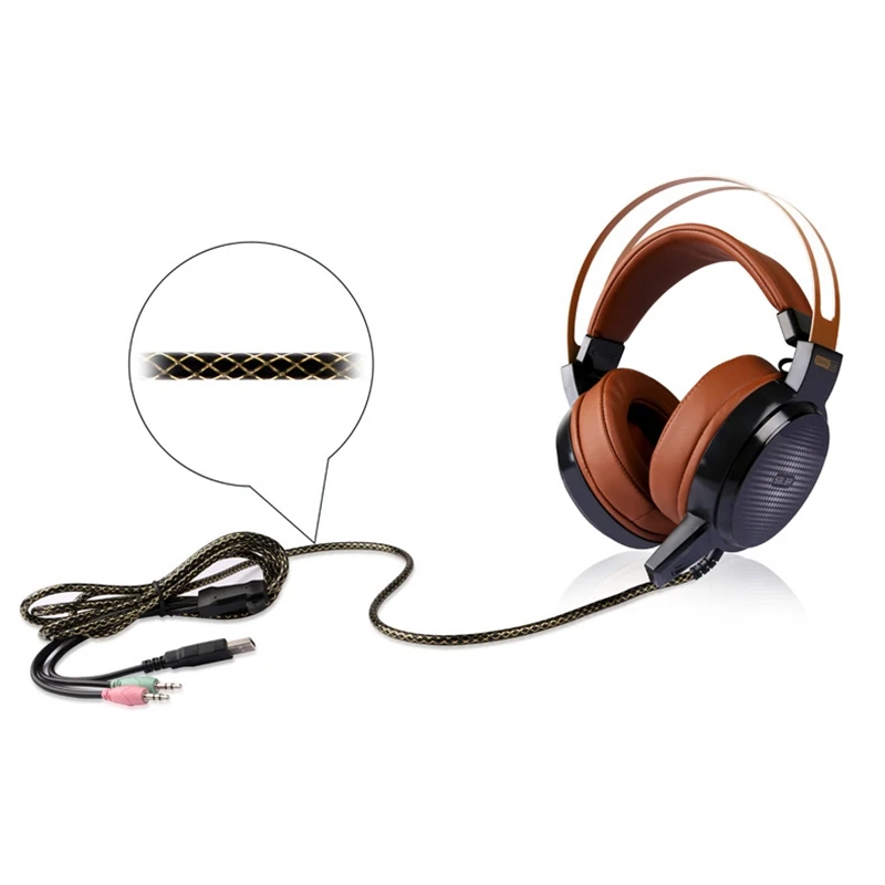 Salar C13 Gaming Slušalke Žične PC Stereo Slušalke Slušalke z Mikrofon za Računalnik Gamer Slušalke 3,5 mm