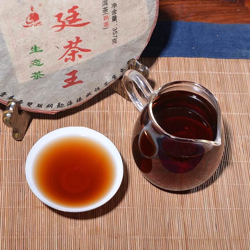 Sedem-seed Cake Puer Čaj, Kitajski Čaj, Kuhano Torto Palace Pu-erh Čaj Kitajska Ekološko Čaj Yunnan Pu ' er Čaj 357g za hujšanje