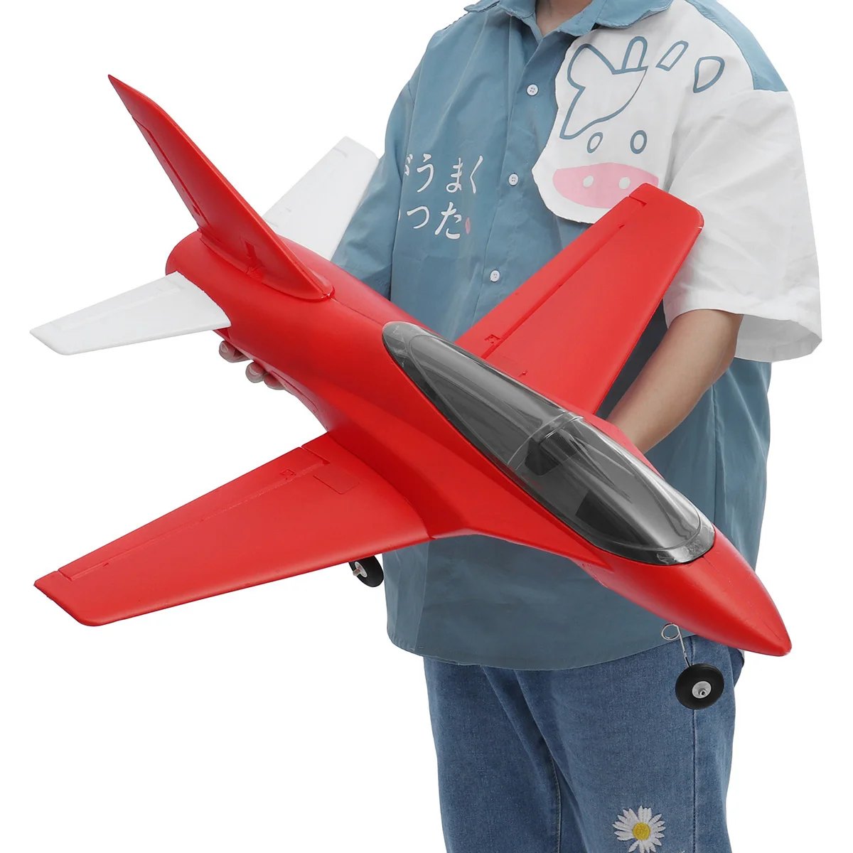 RC Letalo Drone na Prostem Igrače za Otroke Model Letalo V8 750mm Peruti 64mm Ducted Fan ERS EPO Warbird RC Letalo KIT